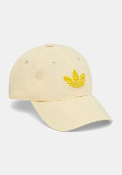 adidas Originals sapca culoarea galben, cu imprimeu, JD5352 imagine