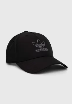 adidas Originals sapca culoarea negru, cu imprimeu imagine