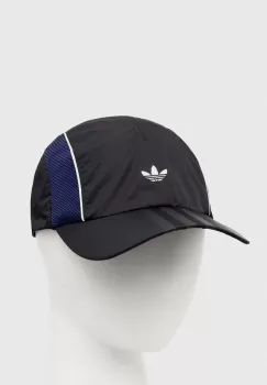 adidas Originals sapca culoarea negru, modelator imagine