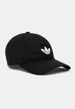 adidas Originals sapca de baseball din bumbac BASEBALL AC culoarea negru, cu imprimeu, JC6023 imagine