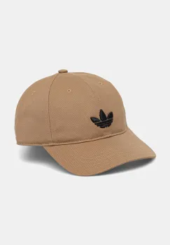 adidas Originals sapca de baseball din bumbac culoarea bej, JY5064 imagine