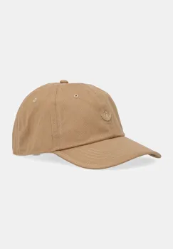 adidas Originals sapca de baseball din bumbac culoarea maro, neted, JN7135 imagine