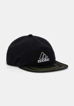adidas Originals sapca de baseball din bumbac culoarea negru, neted, JC6058 imagine