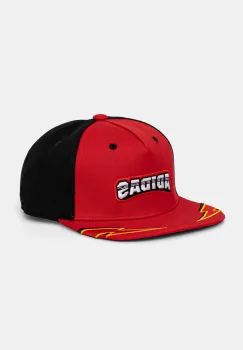 adidas Originals sapca FLATBRIM CAP culoarea rosu, cu imprimeu, JW3989 imagine