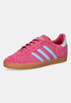 adidas Originals tenisi din piele copii GAZELLE culoarea roz, JR5941 imagine