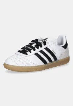adidas Originals tenisi din piele copii SAMBA culoarea alb, JQ1327 imagine