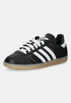 adidas Originals tenisi din piele copii SAMBA culoarea negru, JQ1326 imagine