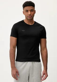 adidas Originals tricou 3-Stripes culoarea negru, uni, JX1542 imagine