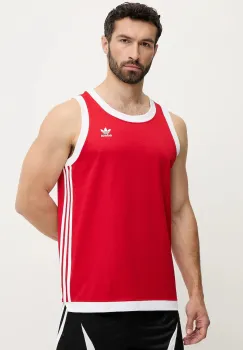 adidas Originals tricou Adicolor culoarea rosu, JP1098 imagine