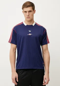 adidas Originals tricou AFC ICON JSY barbati, culoarea albastru marin, modelator, JF0546 imagine