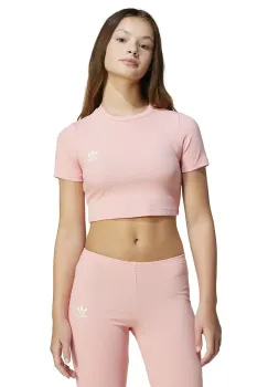 adidas Originals tricou copii culoarea portocaliu, JC8441 imagine