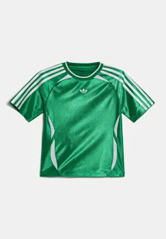 adidas Originals tricou copii culoarea verde, cu imprimeu, JC9124 imagine