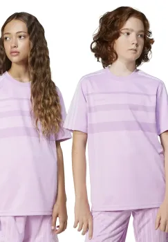 adidas Originals tricou copii culoarea violet, cu imprimeu, JC9042 imagine