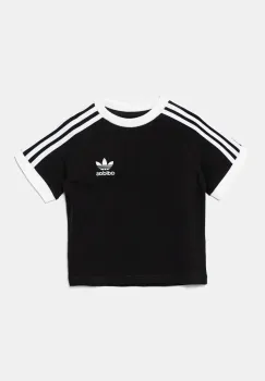adidas Originals tricou de bumbac pentru copii culoarea negru, cu imprimeu, IY2389 imagine