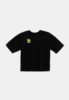adidas Originals tricou de bumbac pentru copii culoarea negru, cu imprimeu, JD0412 imagine