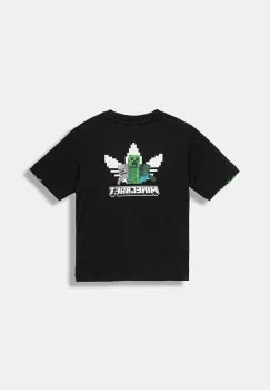 adidas Originals tricou de bumbac pentru copii culoarea negru, cu imprimeu, JW5330 imagine