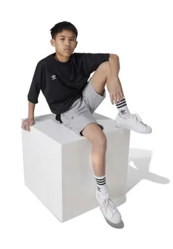 adidas Originals tricou de bumbac pentru copii TEE culoarea negru, uni, IW3507 imagine