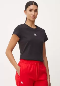 adidas Originals tricou din bumbac 0 femei, culoarea negru, IW5707 imagine