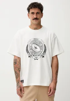 adidas Originals tricou din bumbac All Black culoarea bej, cu imprimeu, KG4649 imagine