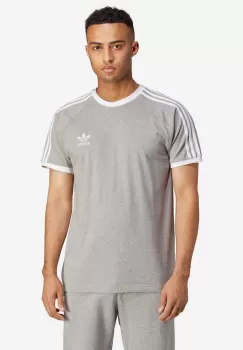 adidas Originals tricou din bumbac barbati, culoarea gri, modelator imagine