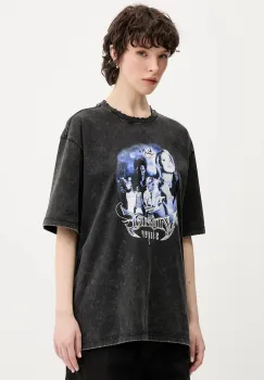 adidas Originals tricou din bumbac Buffy Tee Os culoarea negru, JW0154 imagine
