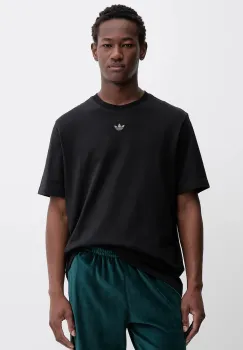 adidas Originals tricou din bumbac Face GFX culoarea negru, uni, JX7759 imagine