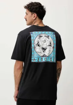 adidas Originals tricou din bumbac Graphic culoarea negru, cu imprimeu, KA0621 imagine