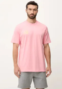 adidas Originals tricou din bumbac Graphic Tee culoarea roz, cu imprimeu, KC4957 imagine