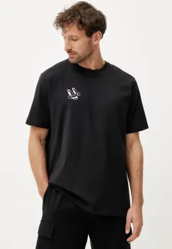 adidas Originals tricou din bumbac MBN TEE barbati, culoarea negru, cu imprimeu, JN7032 imagine