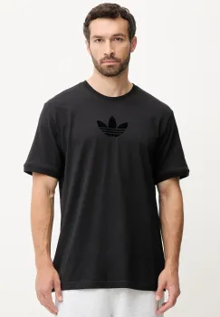 adidas Originals tricou din bumbac Oversize Tee culoarea negru, cu imprimeu, JW5913 imagine