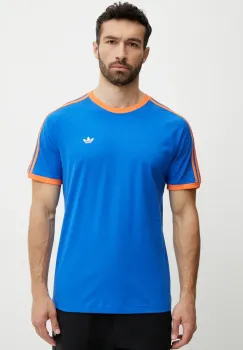 adidas Originals tricou din bumbac Q2 Monogram Cal cu imprimeu, JD0700 imagine
