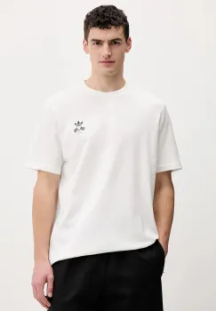 adidas Originals tricou din bumbac Racing Car culoarea alb, KY2925 imagine