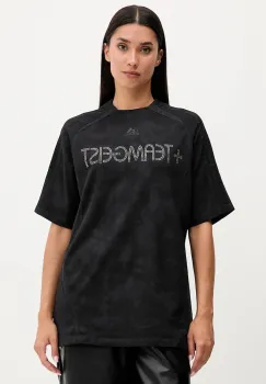 adidas Originals tricou din bumbac Rhinestone Tee culoarea negru, KF3113 imagine