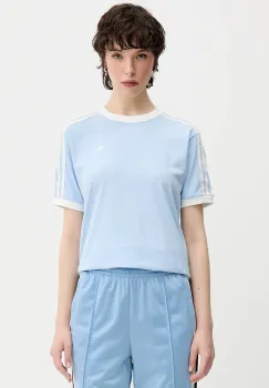 adidas Originals tricou din bumbac Ruffle 3S Tee KC8820 imagine