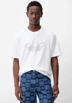 adidas Originals tricou din bumbac Studded culoarea alb, cu imprimeu, JY2805 imagine