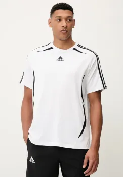 adidas Originals tricou din bumbac Teamgeist Tee culoarea alb, cu imprimeu, KE0146 imagine