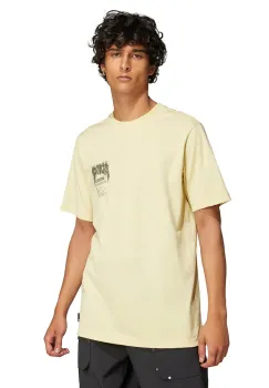 adidas Originals tricou din bumbac Trefoil Series Fashion Elevated barbati, culoarea galben, cu imprimeu, JP0197 imagine
