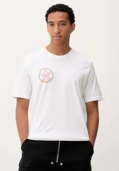 adidas Originals tricou din bumbac Trefoil Series Loose Tee culoarea alb, cu imprimeu, JW3015 imagine