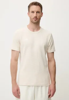 adidas Originals tricou Essentials culoarea bej, uni, JW3514 imagine