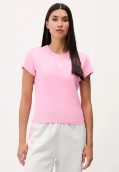 adidas Originals tricou Essentials culoarea roz, JW5040 imagine