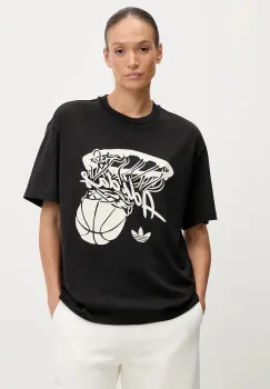 adidas Originals tricou Hot Shot Tee culoarea negru, JY3650 imagine