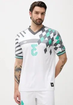 adidas Originals tricou Nuwave90Sjersey culoarea alb, cu imprimeu, KD4870 imagine