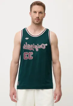 adidas Originals tricou OG Jersey culoarea verde, JM9954 imagine