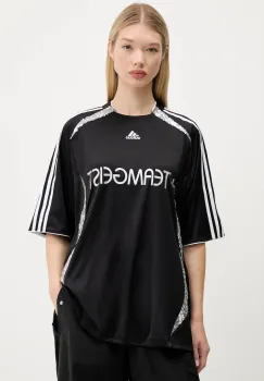 adidas Originals tricou Oversized Jersey culoarea negru, KE9792 imagine