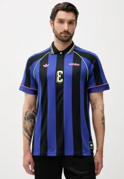 adidas Originals tricou polo Jcquard Jersey cu imprimeu, KD2307 imagine