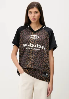 adidas Originals tricou STN FBALL culoarea maro, KA2671 imagine