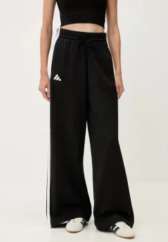 adidas pantaloni de trening 3-Stripes culoarea negru, cu imprimeu, KB5323 imagine