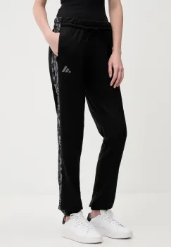 adidas pantaloni de trening 3-Stripes culoarea negru, cu imprimeu, KB8510 imagine