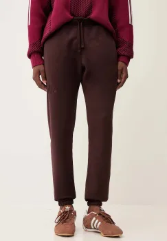 adidas pantaloni de trening All Szn culoarea maro, uni, JX5098 imagine
