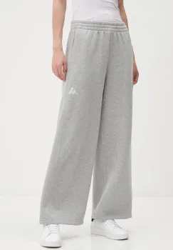 adidas pantaloni de trening All Szn Holiday culoarea gri, uni, JV5758 imagine